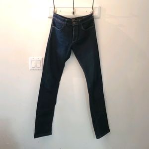 Massimo Dutti Mens Indigo Jeans Slim Fit (30)